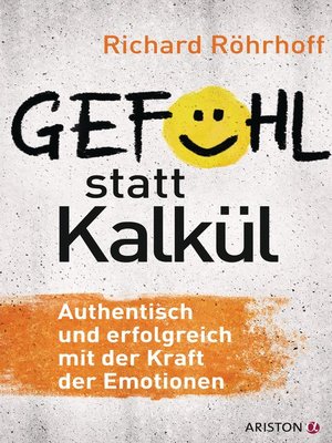 cover image of Gefühl statt Kalkül